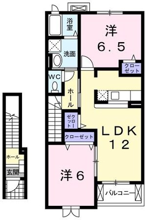 カレントIの物件間取画像